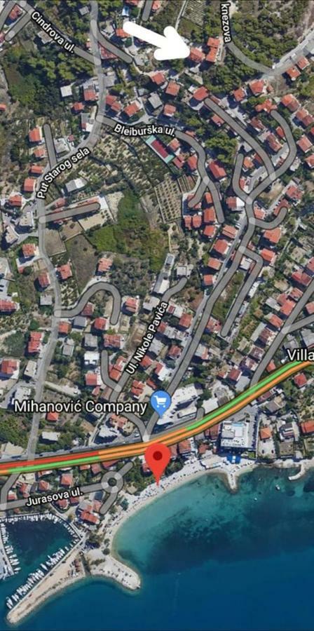 Apartman Nikola Appartamento Podstrana Esterno foto